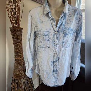 Thread & Supply Stone-Wash Button Down Shirt
